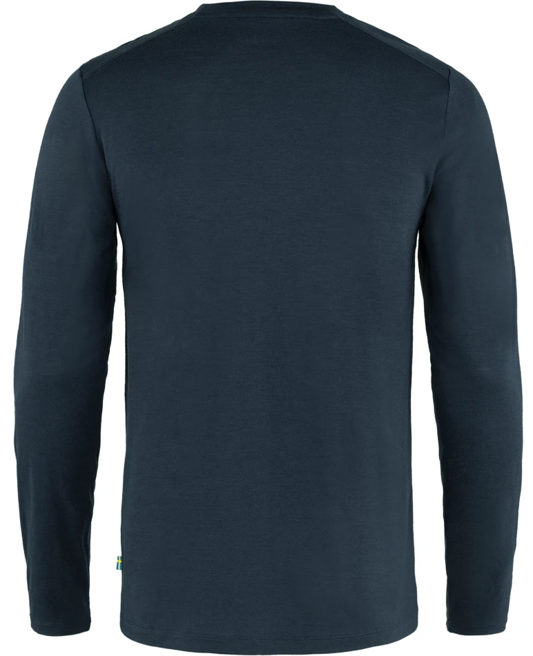 Fjallraven Abisko Wool LS, kolor: 555 - Dark Navy
