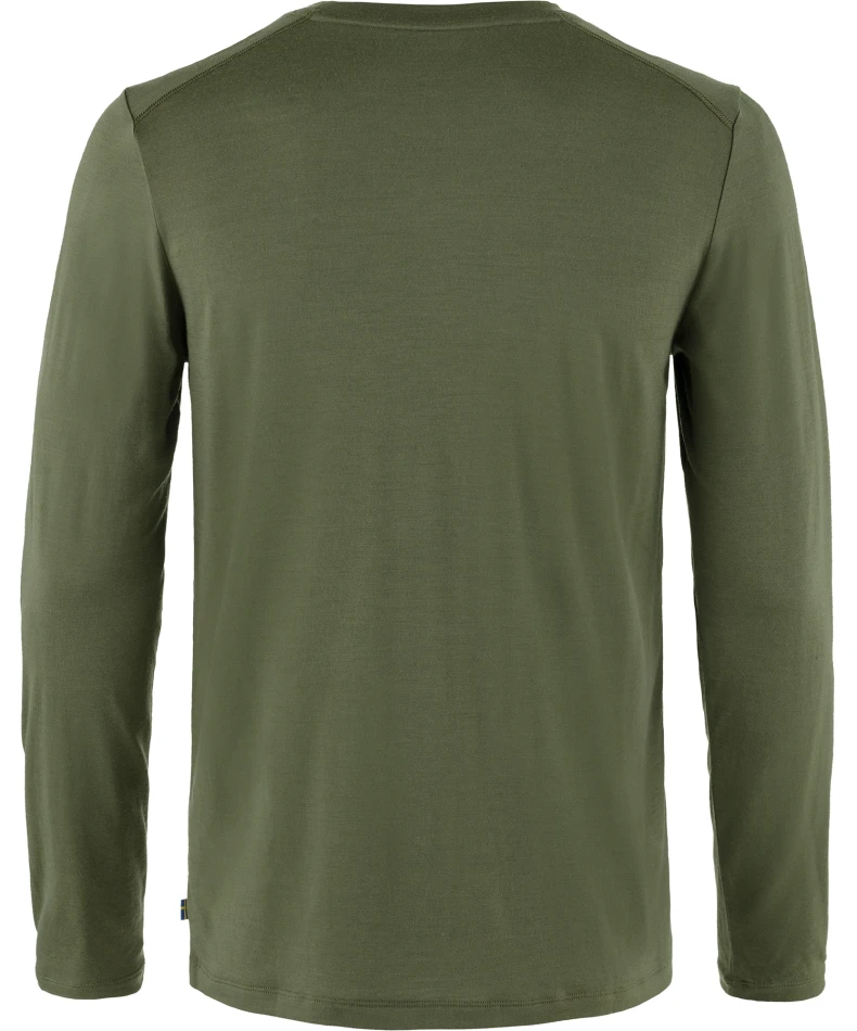 Fjallraven Abisko Wool LS, kolor: 625 - Laurel Green