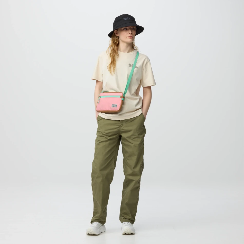 Fjallraven Vardag Pocket Large, kolor: 354-228 - Poppy Pink-Khaki Dust - 3
