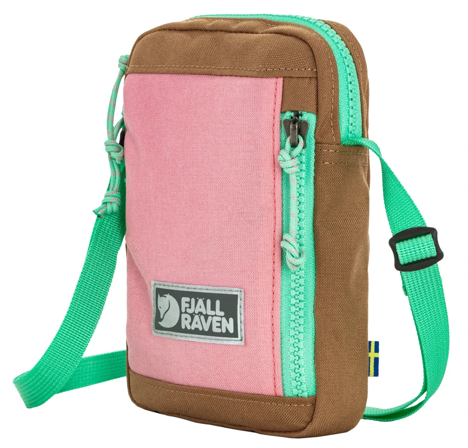 Fjallraven Vardag Pocket Small, kolor: 354-228 - Poppy Pink-Khaki Dust - 2