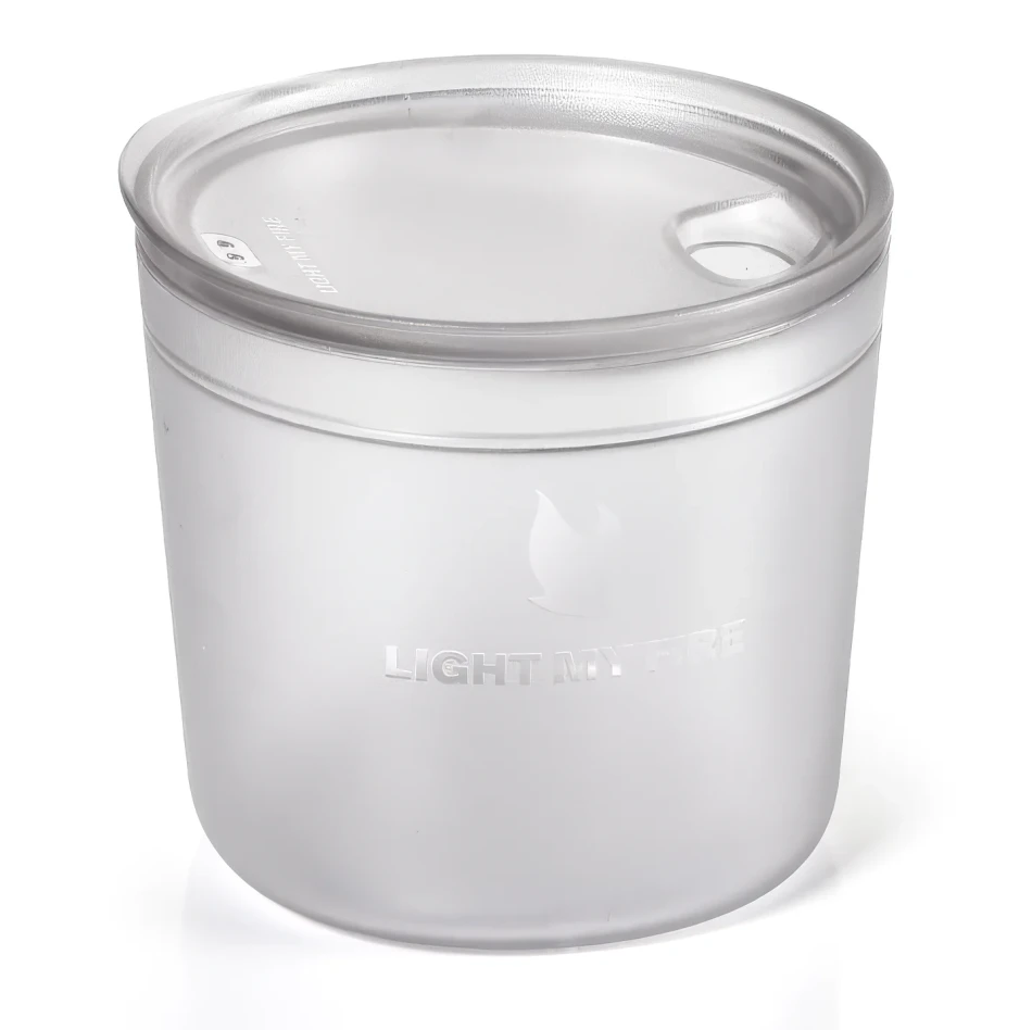 Light My Fire Tumbler/Snap Lid Short 4-pack Transparent
