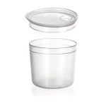 Light My Fire Tumbler/Snap Lid Short 4-pack Transparent