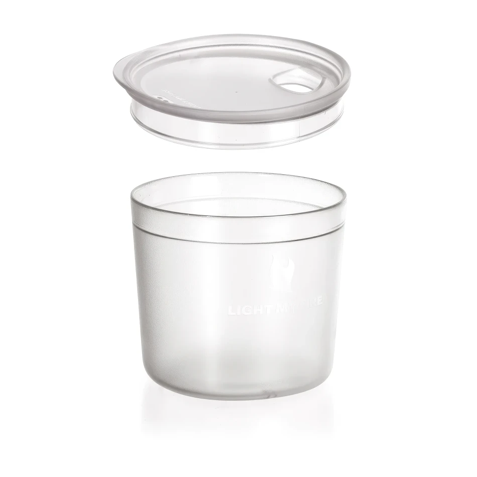 Light My Fire Tumbler/Snap Lid Short 4-pack Transparent