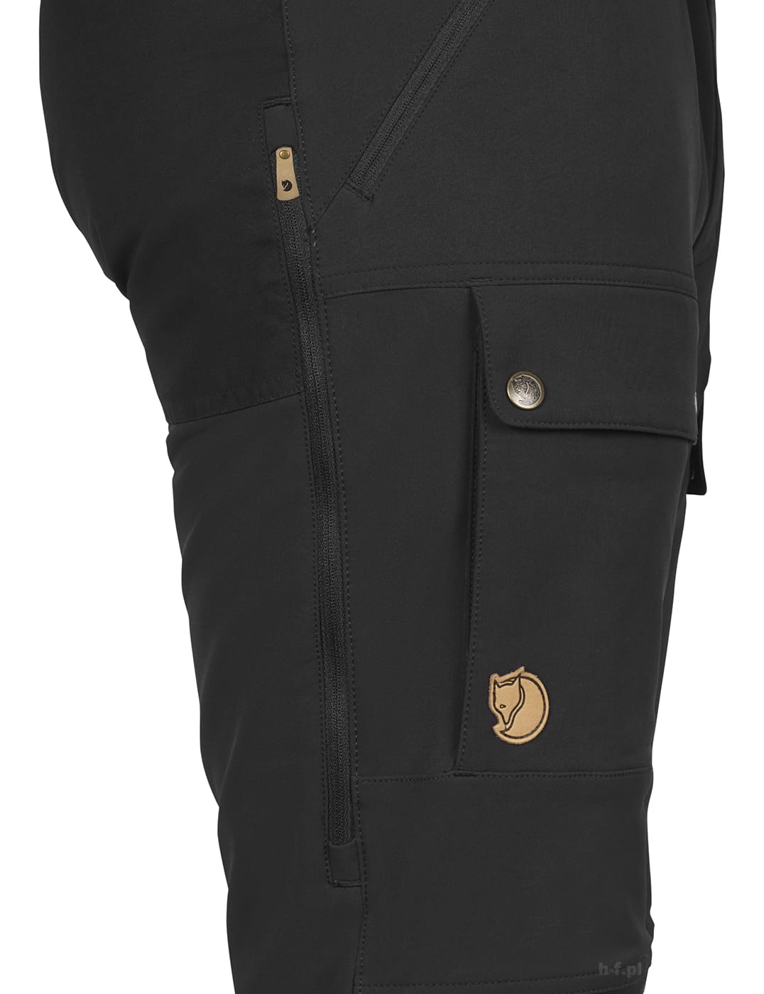 Fjallraven Keb Touring Trousers Regular, kolor: 550 - Black