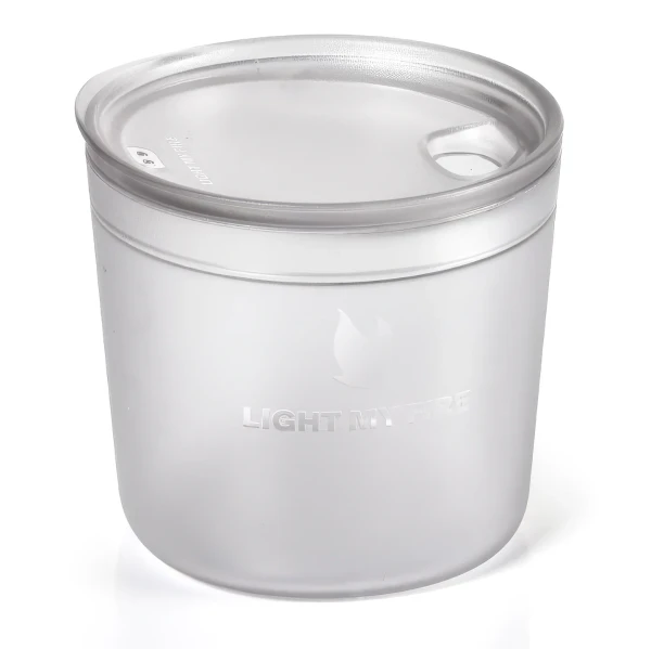 Light My Fire Tumbler/Snap Lid Short Transparent