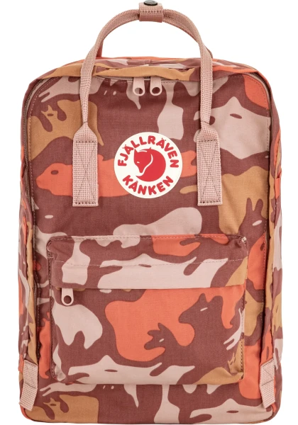 Fjallraven Kanken Graphics Laptop 15", kolor: 302-986 - Chalk Rose-Hidden Animals