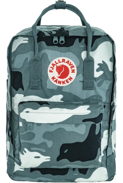 Fjallraven Kanken Graphics Laptop 15", kolor: 577-986 - Nimbus Blue-Hidden Animals