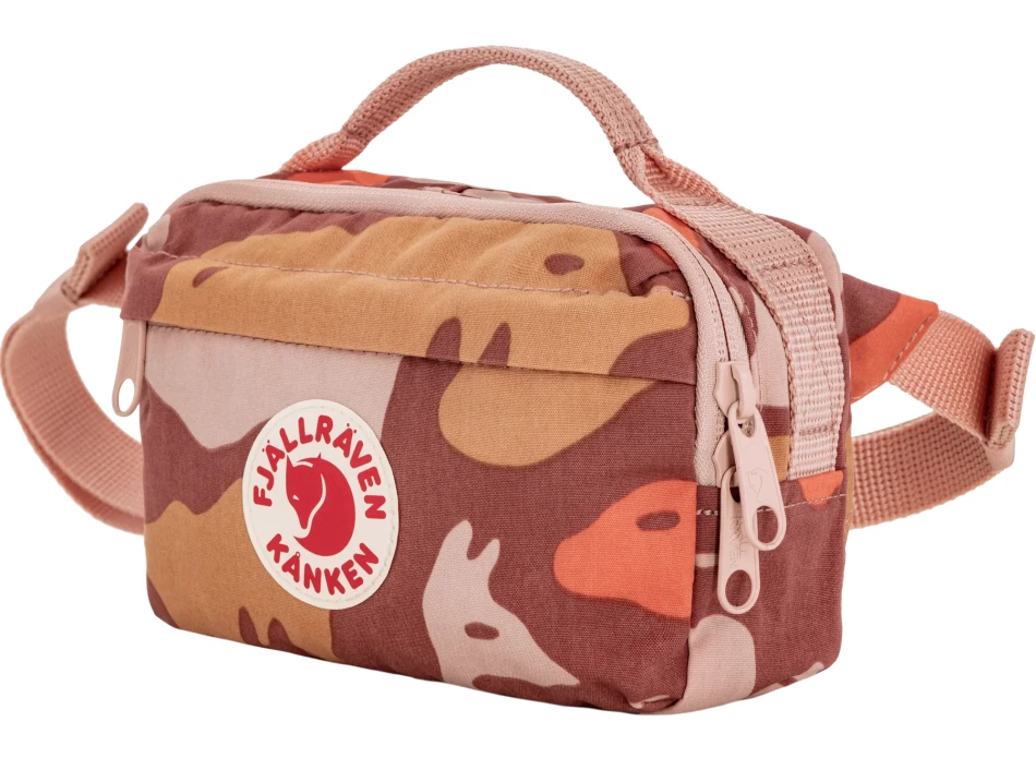 Fjallraven Kanken Graphics Hip Pack, kolor: 302-986 - Chalk Rose-Hidden Animals
