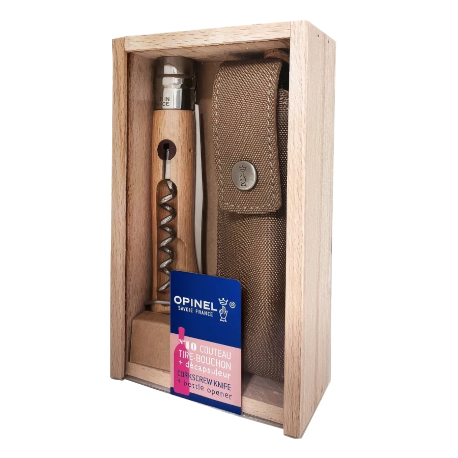 Opinel Plumier No.10 Corkscrew Bottle Opener