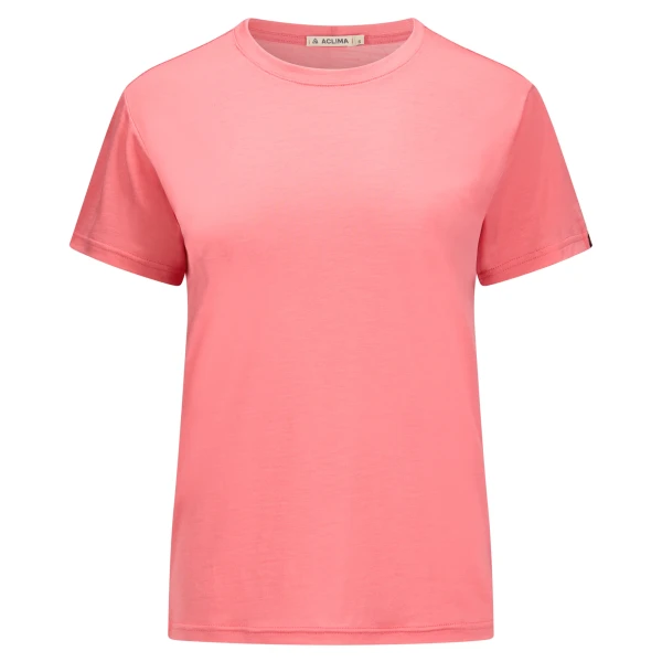 Aclima LightWool 140 Classic Tee W, kolor: 475 - Sun Kissed Coral
