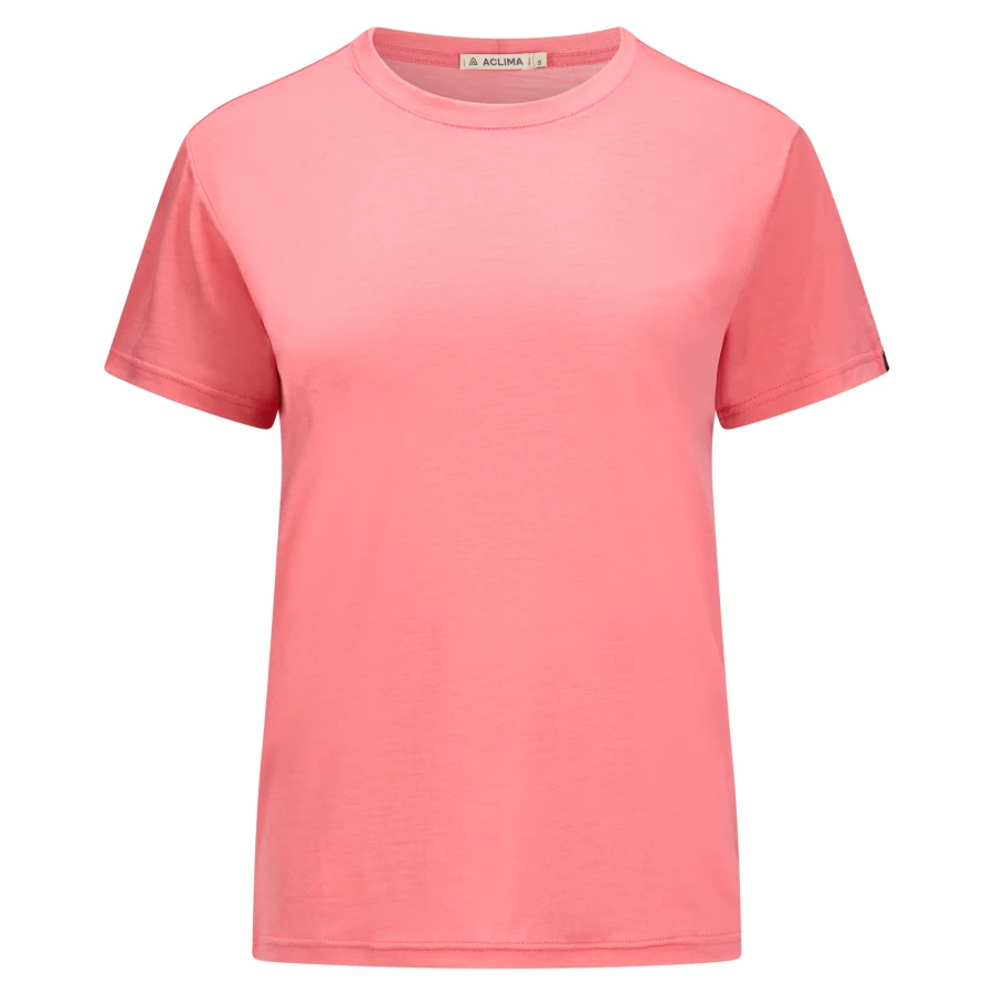 Aclima LightWool 140 Classic Tee W, kolor: 475 - Sun Kissed Coral