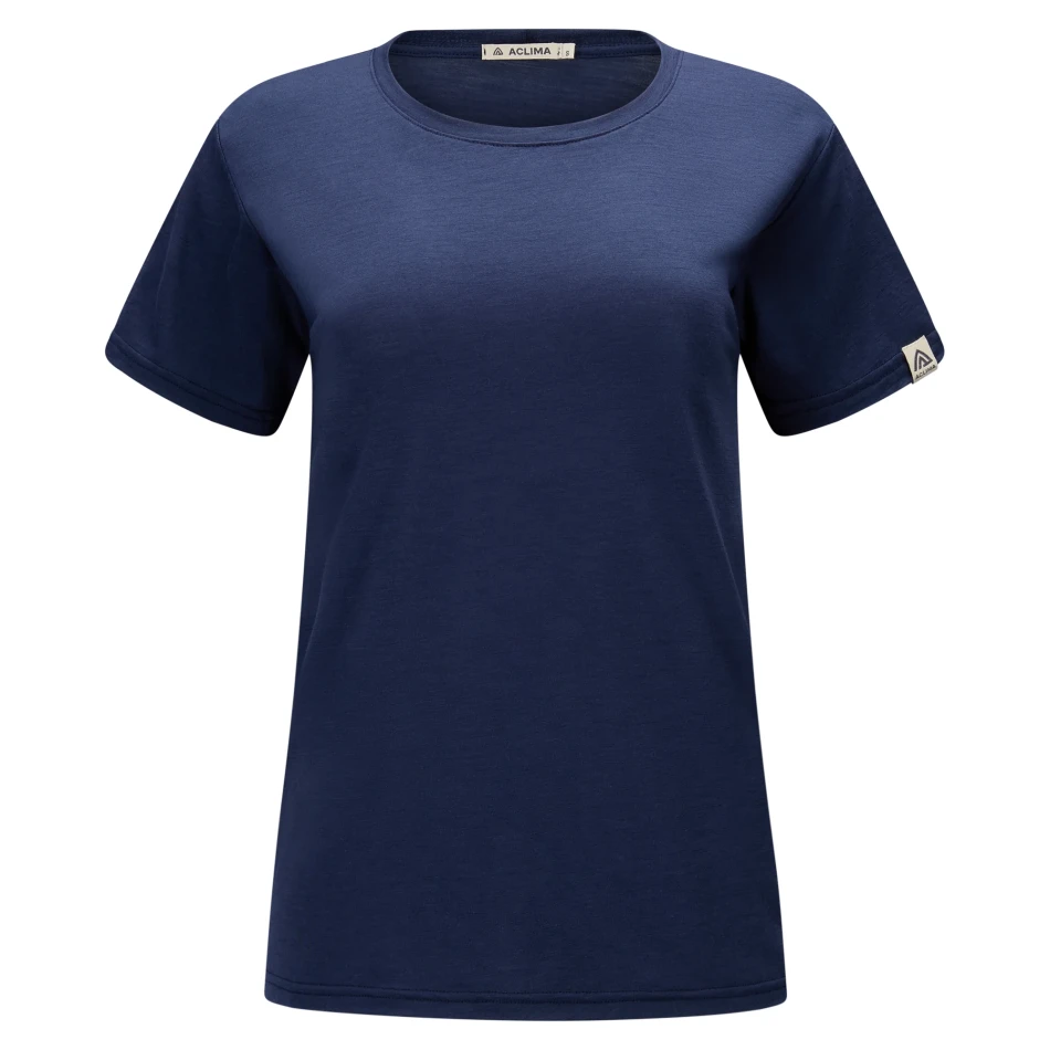 Aclima LightWool 140 Classic Tee W, kolor: 232 - Navy Blazer