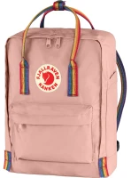 Kanken Rainbow, kolor: 302-907 - Chalk Rose-Rainbow Pattern