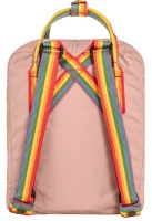 Kanken Rainbow Mini, kolor: 302-907 - Chalk Rose-Rainbow Pattern