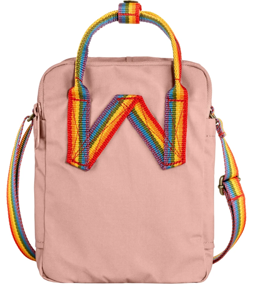 Kanken Rainbow Sling, kolor: 302-907 - Chalk Rose-Rainbow
