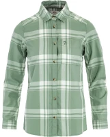 Fjallraven Ovik Lite Flannel Shirt W, kolor: 674-111-Misty Green-Eggshell