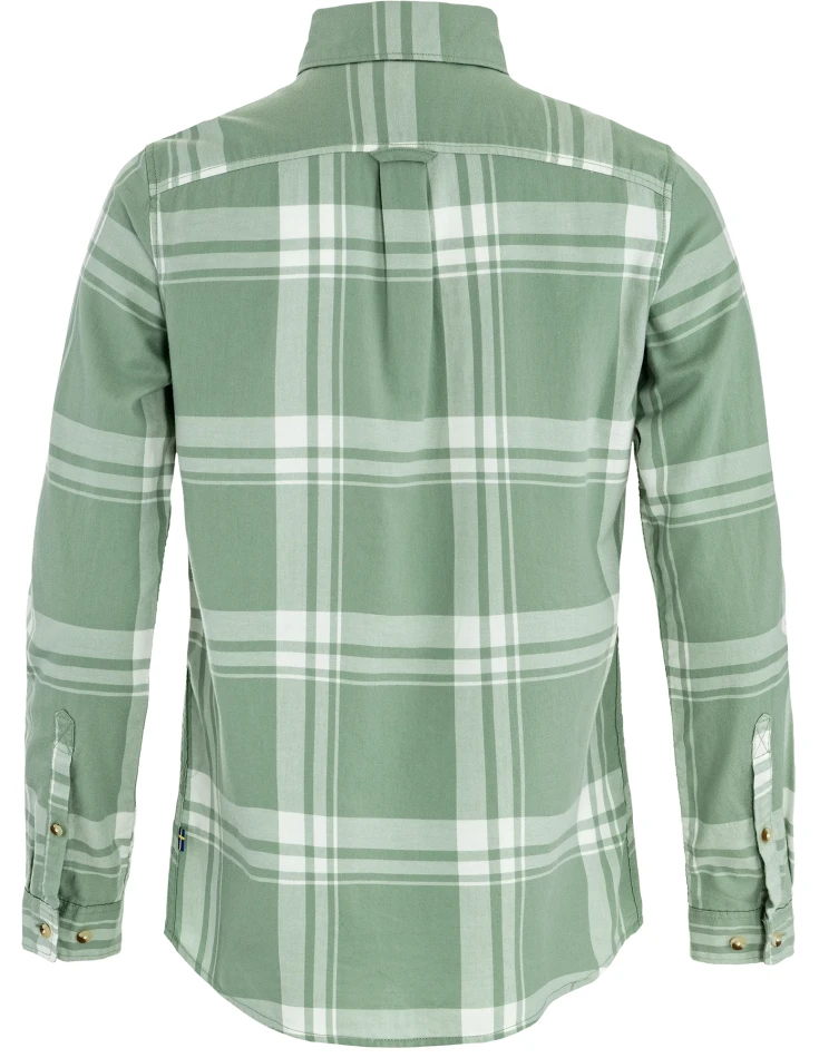 Fjallraven Ovik Lite Flannel Shirt W, kolor: 674-111-Misty Green-Eggshell