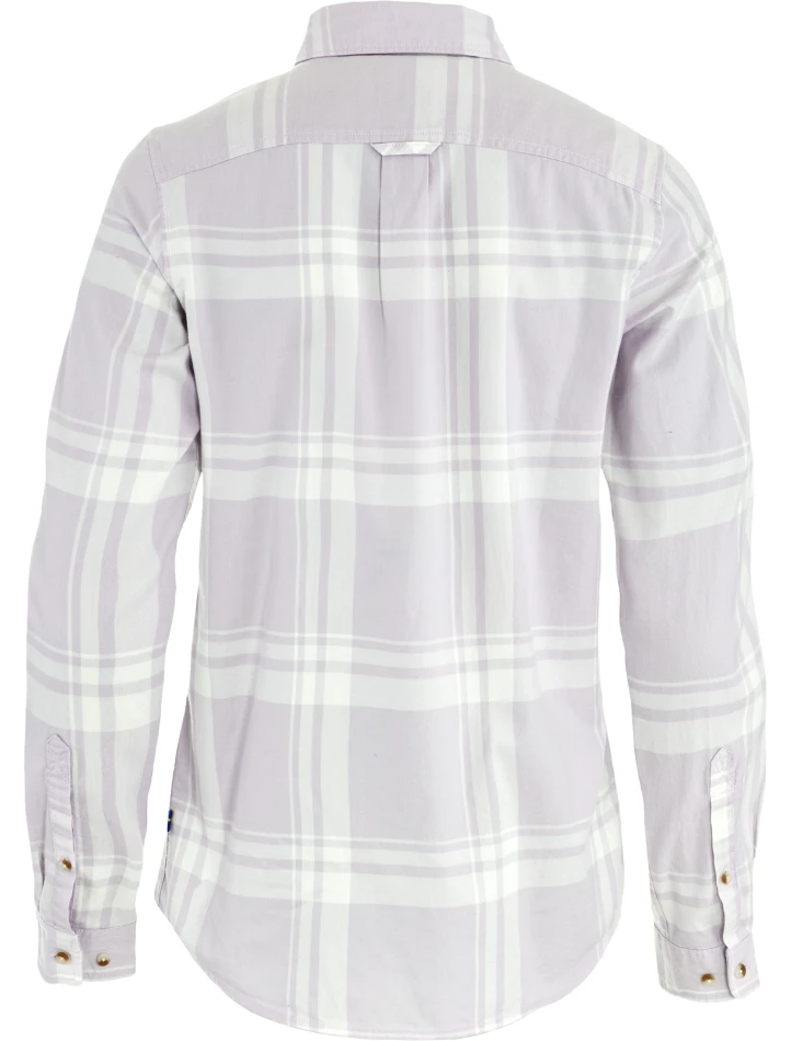 Fjallraven Ovik Lite Flannel Shirt W, kolor: 111-452 - Eggshell-Lavender Mist