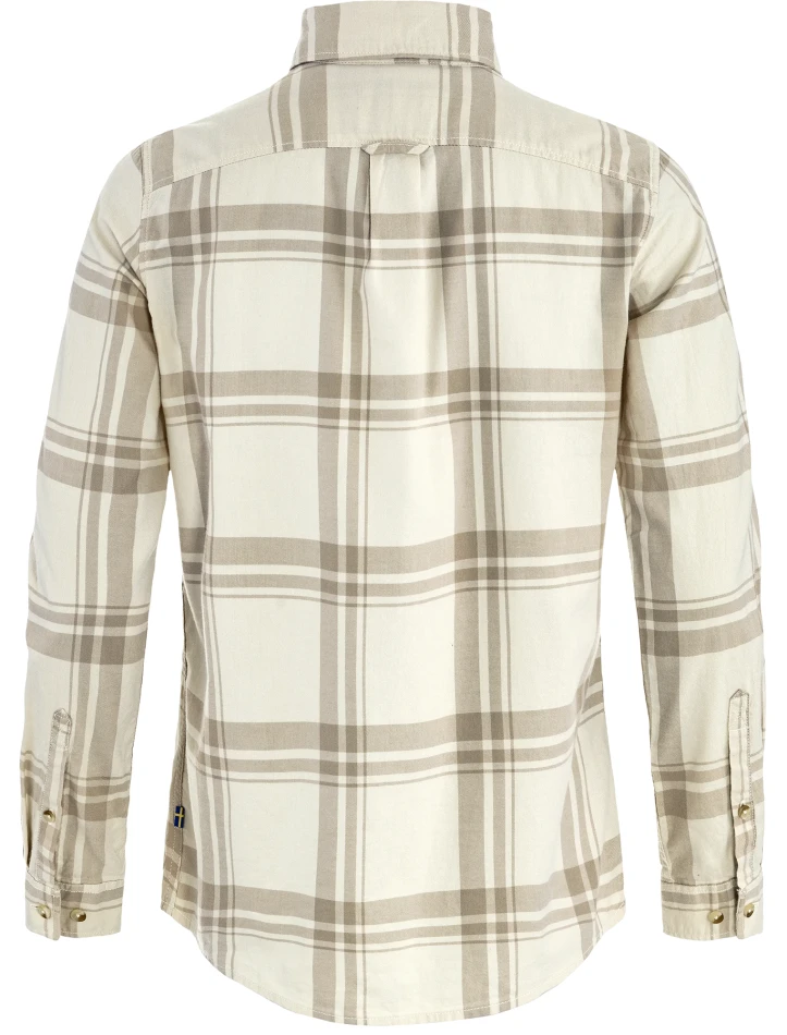 Fjallraven Ovik Lite Flannel Shirt W, kolor: 113-118 - Chalk White-Fossil