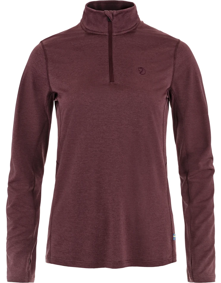 Fjallraven Abisko Day Hike Half Zip W, kolor: 357 - Port