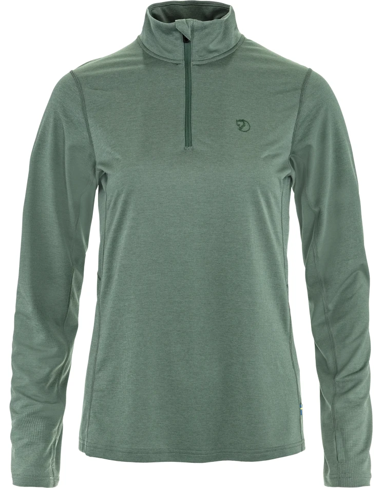 Fjallraven Abisko Day Hike Half Zip W, kolor: 614 - Patina Green
