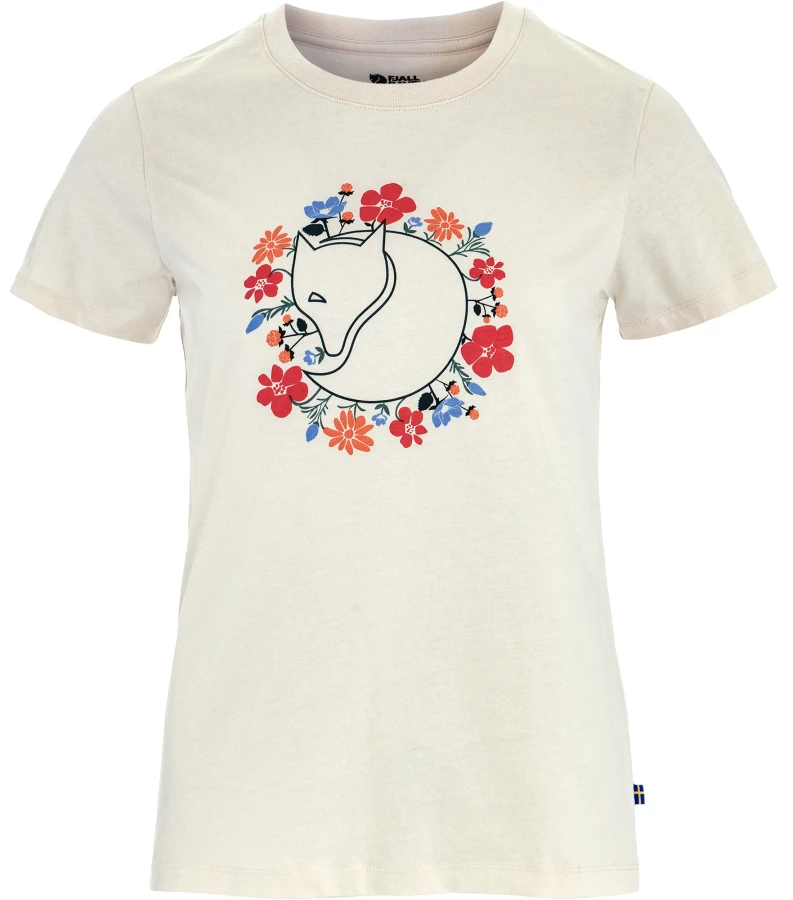 Fjallraven Fjallblomster Fox T-shirt W, kolor: 113 - Chalk White