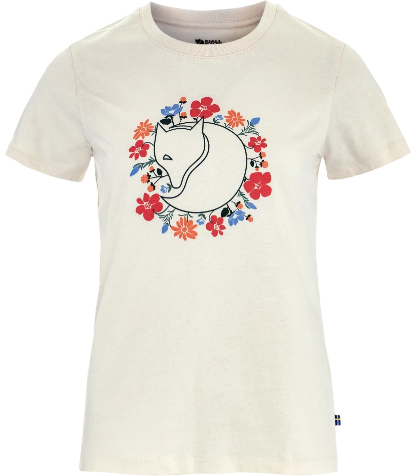Fjallraven Fjallblomster Fox T-shirt W, kolor: 113 - Chalk White