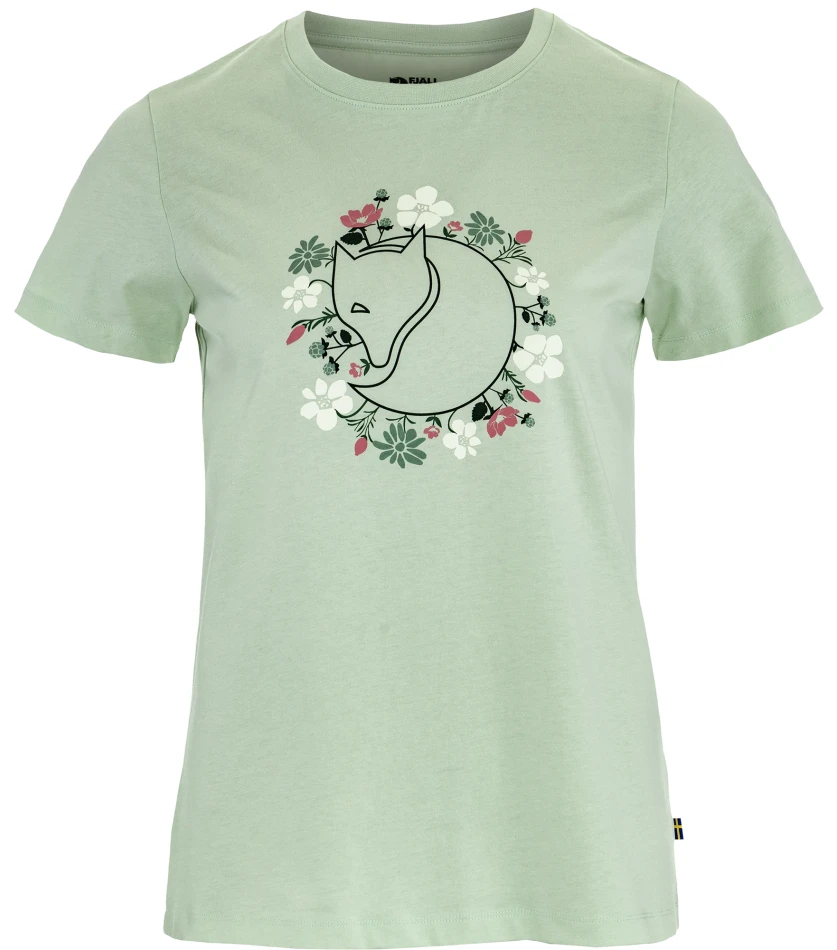 Fjallraven Fjallblomster Fox T-shirt W, kolor: 637 - Soft Jade