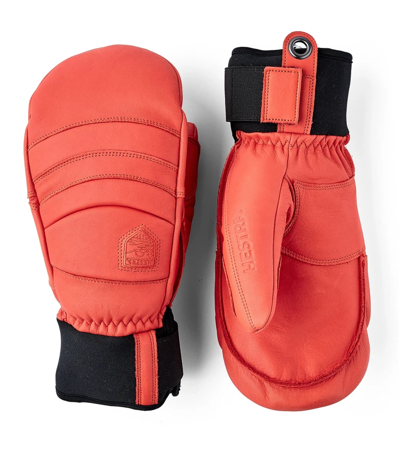 Fall Line Mitt, kolor: 540540 - Flame red / Flame red - 1