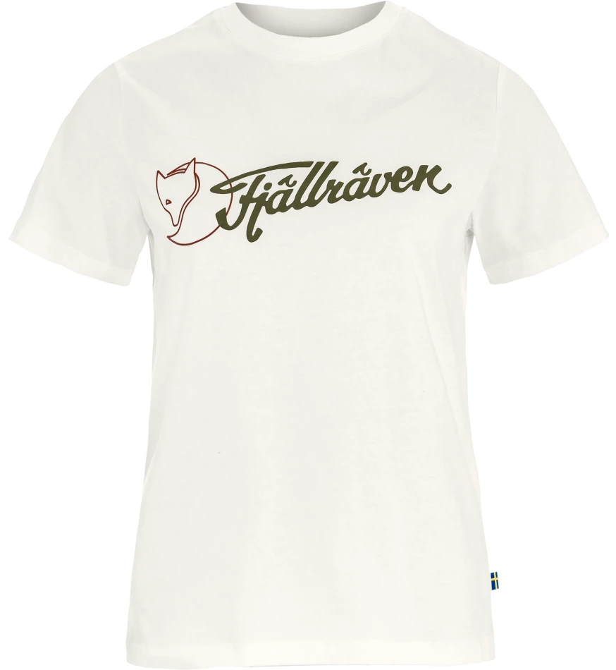 Fjallraven Archive Logo T-shirt W, kolor: 111- Eggshell