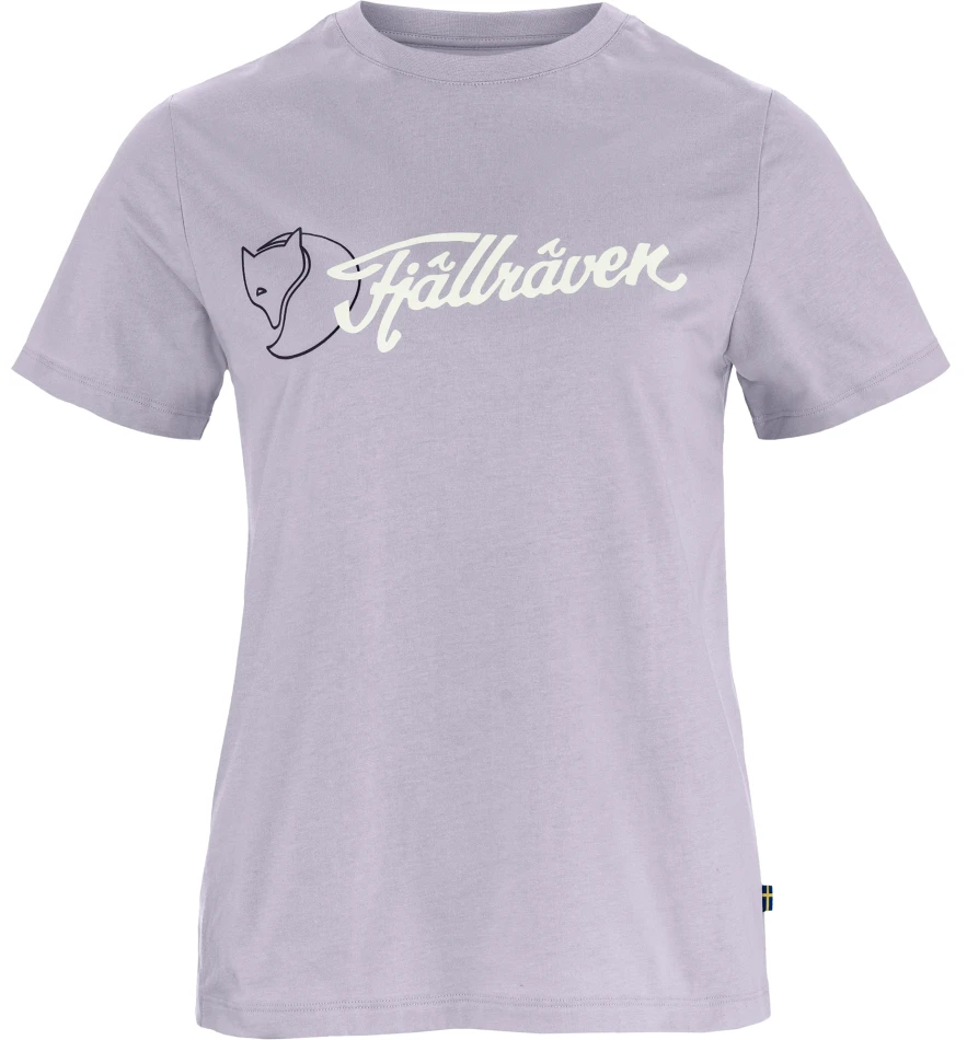 Fjallraven Archive Logo T-shirt W, kolor: 452 - Pastel Lavender