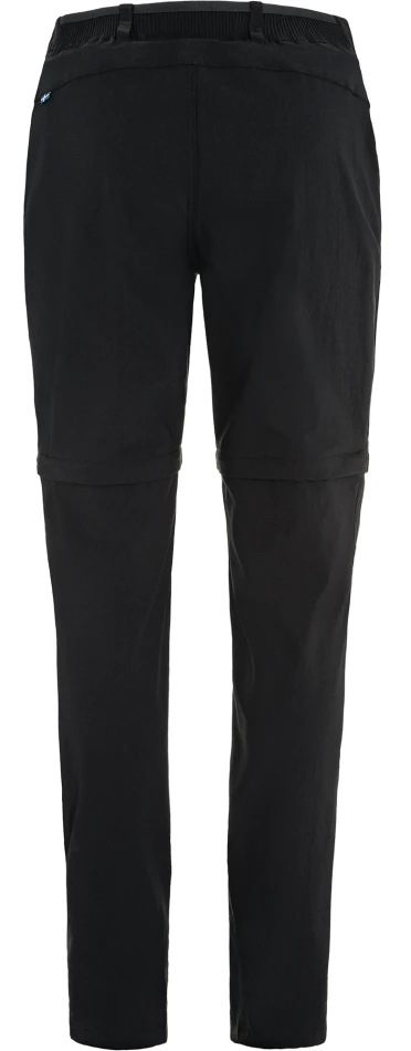 Fjallraven Abisko Hybrid Trail Trousers Zip-off W, kolor: 550 - Black