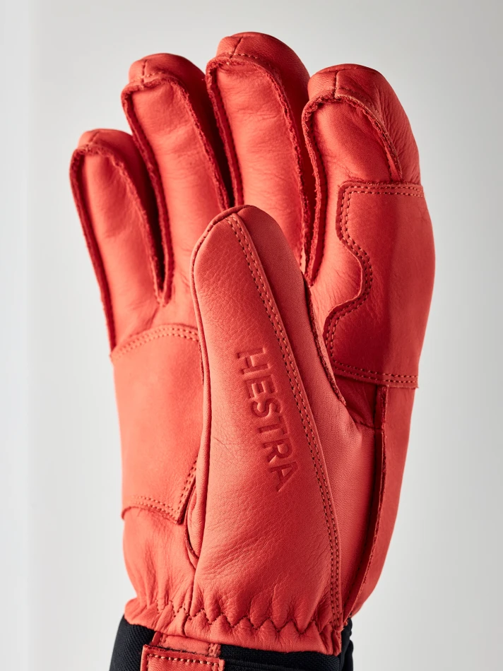 Fall Line 5-finger, kolor: 540540 - Flame red / Flame red - 4