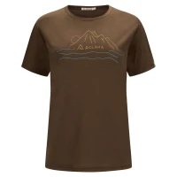 Aclima LightWool 140 Classic Tee Sunset W, kolor: 311 - Dark Earth