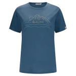 Aclima LightWool 140 Classic Tee Sunset W, kolor: 473 - Blue Fusion