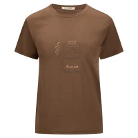 Aclima LightWool 140 Classic Tee Kettle W, kolor: 311 - Dark Earth