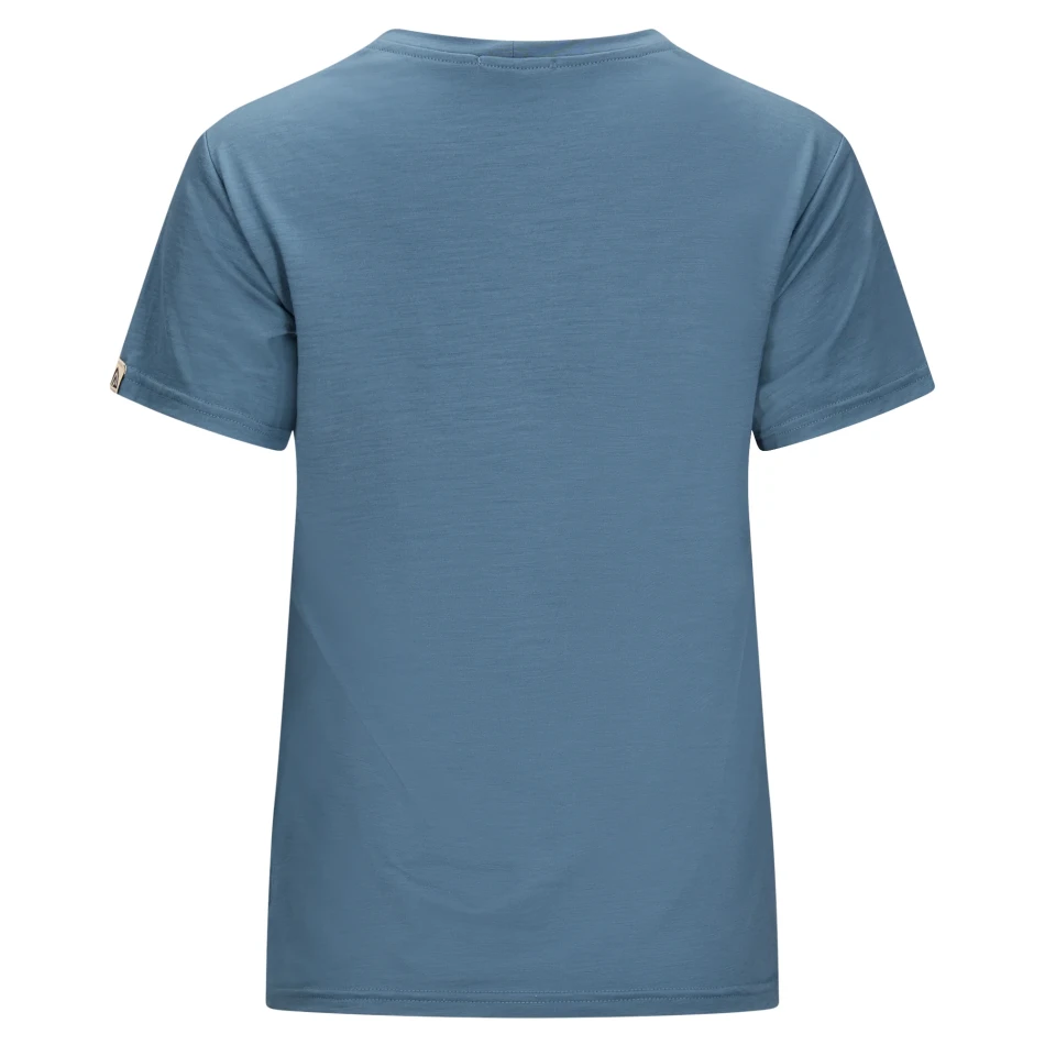Aclima LightWool 140 Classic Tee Kettle W, kolor: 473 - Blue Fusion