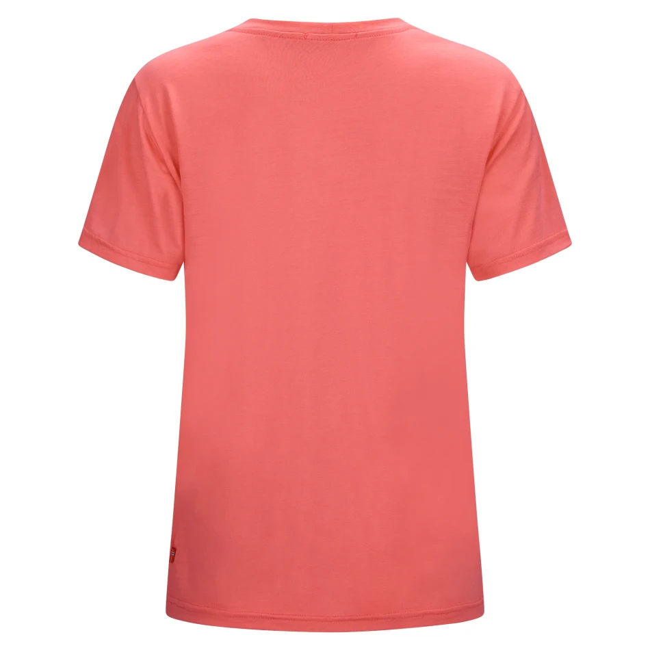 Aclima LightWool 140 Classic Tee Kettle W, kolor: 475 - Sun Kissed Coral