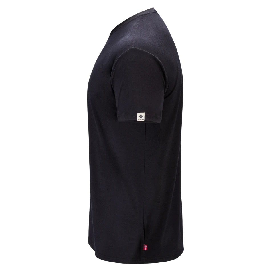 Aclima LightWool 140 Classic Tee M, kolor: 123 - Jet Black
