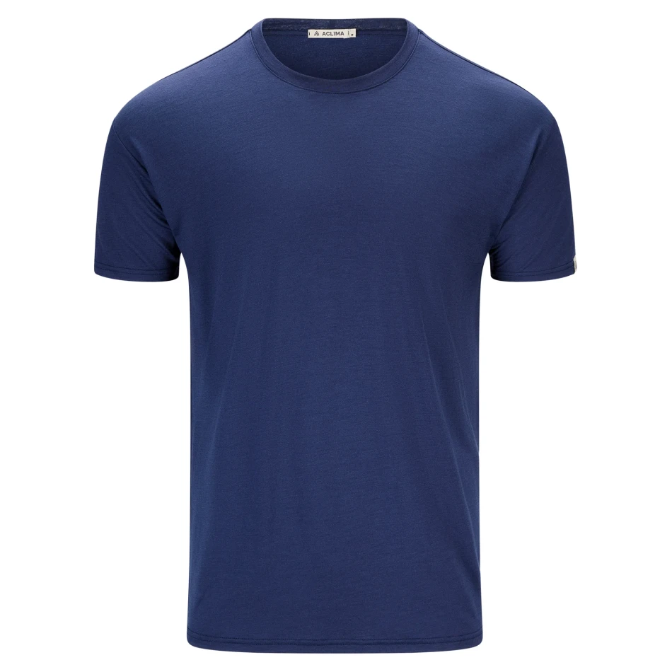 Aclima LightWool 140 Classic Tee M, kolor: 232 - Navy Blazer