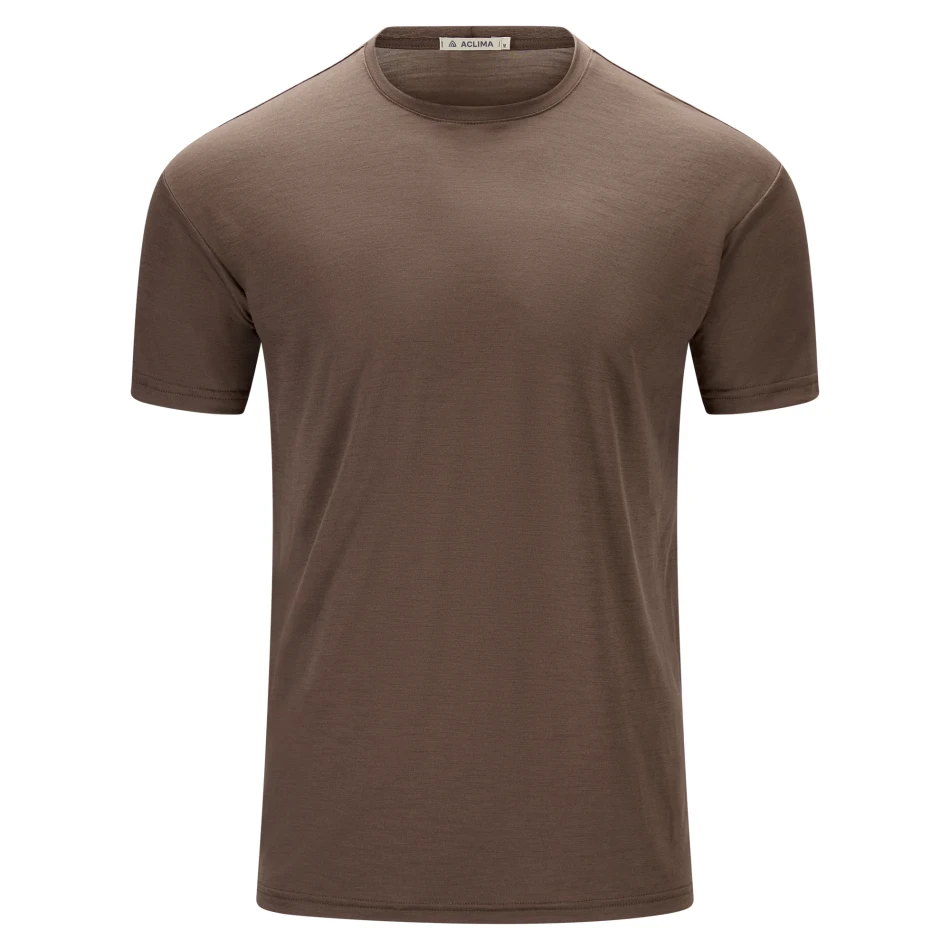 Aclima LightWool 140 Classic Tee M, kolor: 311 - Dark Earth