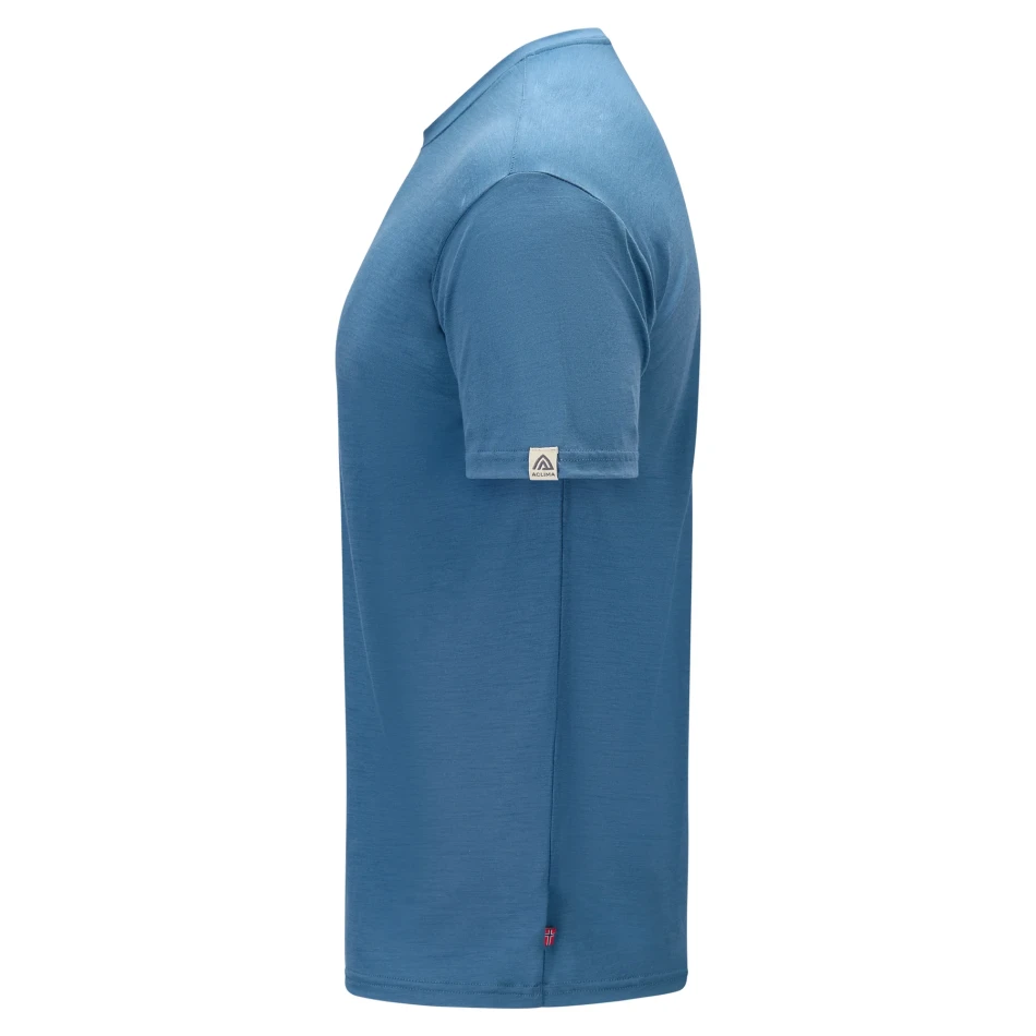 Aclima LightWool 140 Classic Tee M, kolor: 473 - Blue Fusion