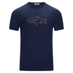 Aclima LightWool 140 Classic Tee Salmon M, kolor: 232 - Navy Blazer