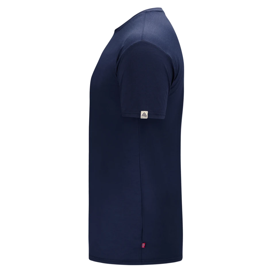 Aclima LightWool 140 Classic Tee Oars M, kolor: 232 - Navy Blazer