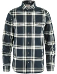Fjallraven Ovik Lite Flannel Shirt, kolor: 555-113 - Dark Navy-Chalk White - 1