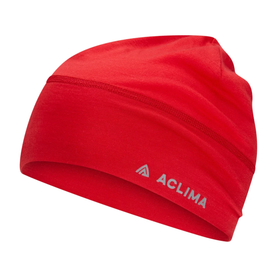 Aclima LightWool 140 Beanie, kolor: 470 - Barbados Cherry