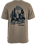 Fjallraven Swedish Forest T-shirt, kolor: 244 - Suede Brown, 2