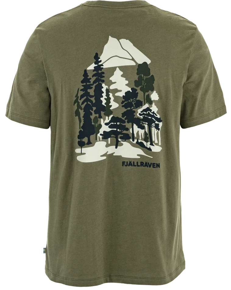 Fjallraven Swedish Forest T-shirt, kolor: 625 - Laurel Green, 2