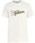 Fjallraven Archive Logo T-shirt, kolor: 111 - Eggshell