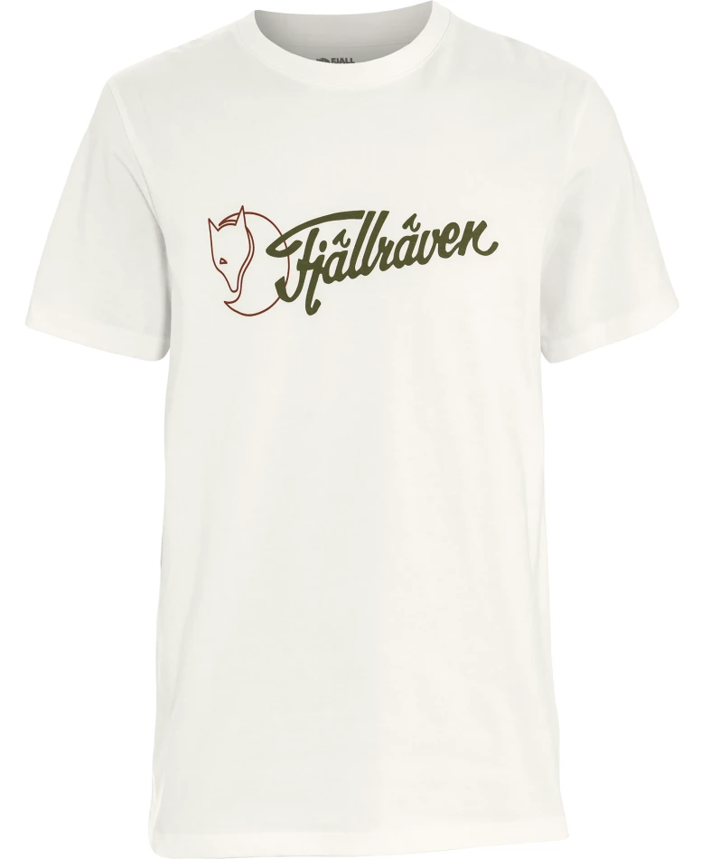 Fjallraven Archive Logo T-shirt, kolor: 111 - Eggshell